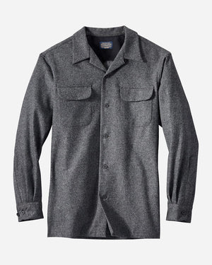 Pendleton Men's Board Shirt Oxford Grey Wool USA