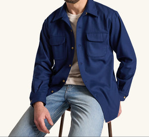 Pendleton Men's Board Shirt Navy Wool USA