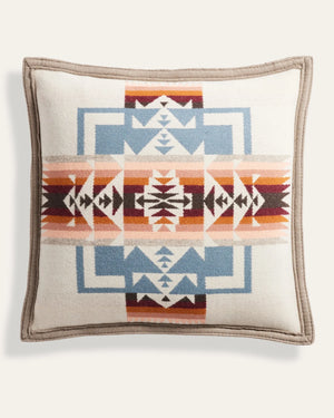 Pendleton Chief Joseph Pillow Rosewood Wool Cushion USA
