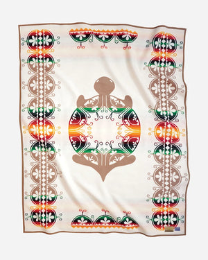 Pendleton Creation Turtle Wool Blanket Legendary Collection Made in USA