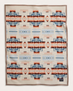 Pendleton Chief Joseph Crib Blanket Rosewood Baby Wool USA