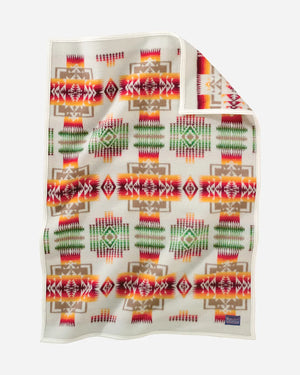 Pendleton Chief Joseph Crib Blanket Ivory Baby Wool USA