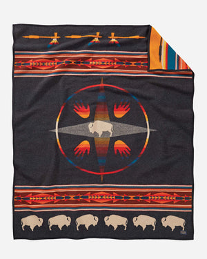 Pendleton Big Medicine Blanket Wool Throw USA