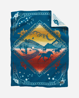 Pendleton Wind Raider Crib Blanket Baby Wool USA