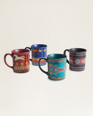 Pendleton American Indian College Fund Mug Set of 4