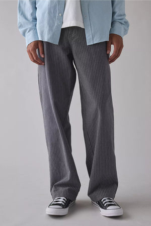 Dickies Lima Pinstripe Loose Fit Trousers Work Pants