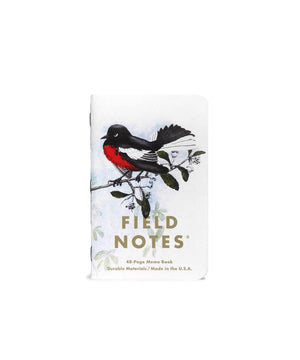 Field Notes “Birds & Trees of North America” 3-Pack [REDSTART]– Vintage Nature Notebook (Made in USA)