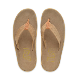 ISLAND SLIPPER PT203SL Ultimate Suede Taupe Made in Hawaii USA