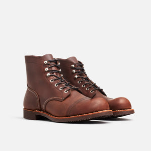 Red Wing 8111 Iron Ranger Amber Harness Leather Boot USA Made Men’s