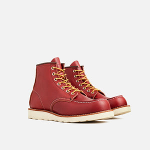 Red Wing 8875 Classic Moc 6” Oro Russet Leather Work Boot USA Made Men’s